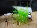 Martyn's Manningford Big Black and UV Green Twin Eyed Leech