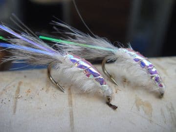 Martyn's Mullet Special, Mirage  Backed White Ghost Shrimp