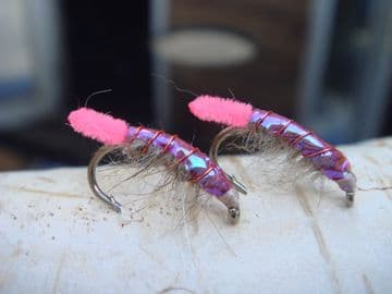 Martyn's Mullet Special, Pink UV Backed Mud Shrimp