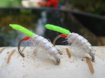 Martyn's Mullet Special, UV Backed Pearly Spectra Mud Shrimp