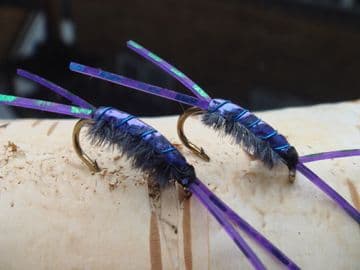 Martyn's Mullet Special,  UV  Backed Purple Mud Shrimp