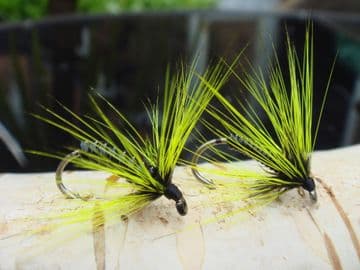 Martyn's New and Deadly Black and Fluorescent Yellow Leaded Spider Stalking Set - LIMITED EDITION