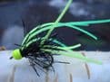 Martyn's New and Deadly Flexi Long Cast - Set 4/Black and Chartreuse
