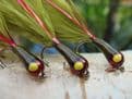 Martyn's Red Flash Medium Olive Mini Damsel.