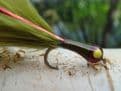 Martyn's Red Flash Medium Olive Mini Damsel.