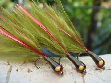 Martyn's Red Flash Medium Olive Mini Damsel.