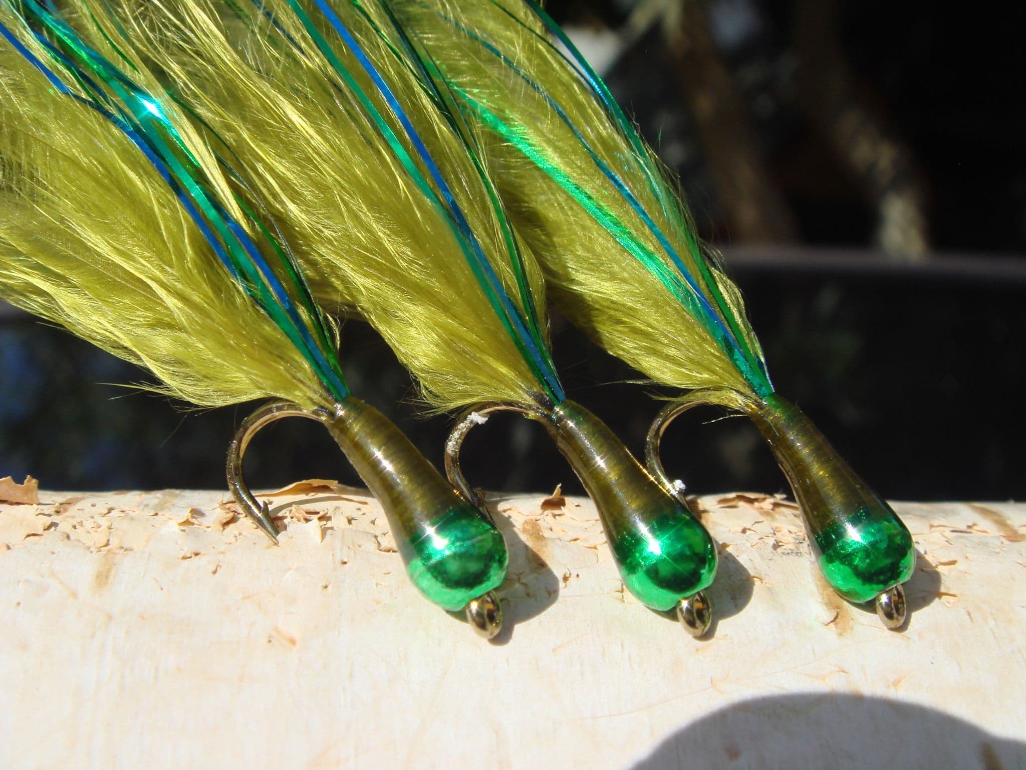 Mosche Da Pesca Mini Flash Blu Oliva – Per Trota, Pesca A Mosca - Foto 13