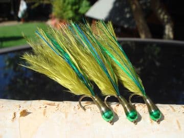 Martyn's Rockbourne Special Medium Olive Blue Flash Damsel