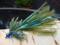 Martyn's Ultimate Big Dark Olive Blue Flash Pulling Damsels