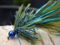Martyn's Ultimate Big Dark Olive Blue Flash Pulling Damsels