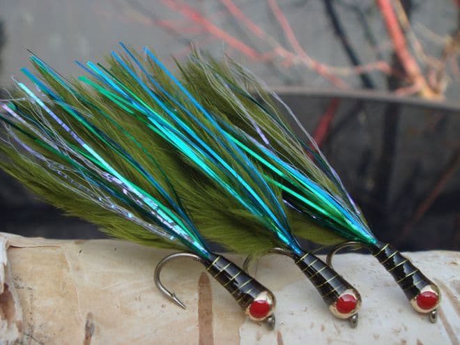 Martyn's Ultimate Dark Olive Gold Tungsten Headed Blue Flash Stalking Damsel