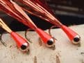 Martyn's Ultimate  Hi-Viz Copper and  Fire Orange Long Cast Specials - SET OF 4