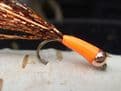 Martyn's Ultimate  Hi-Viz Copper and  Orange Long Cast Specials - SET OF 5