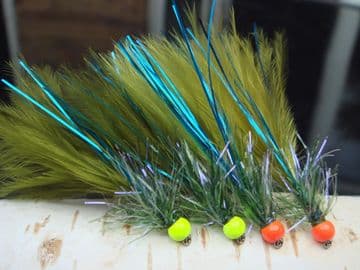 Martyn's Ultimate Hot Headed Blue Flash Damsels Set - SET OF 6