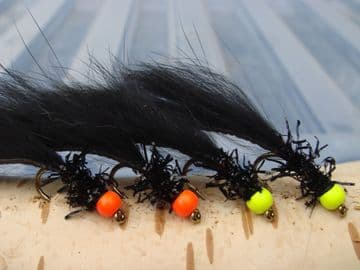Martyn's Ultimate Mini Hot Headed Black Leech Set