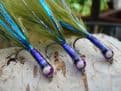 Martyn's Ultimate Skinny Blue Flash Ultra Violet Weighted Damsel Set 1 - Medium Olive