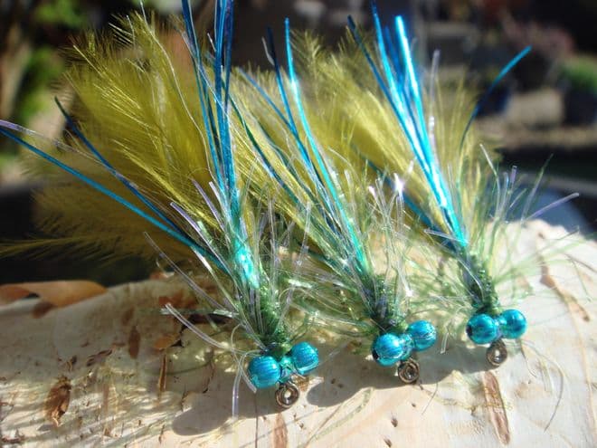 Martyn's Ultimate Twin Eyed Blue Flash Ultra Violet Micro Damsel - LIMITED EDITION