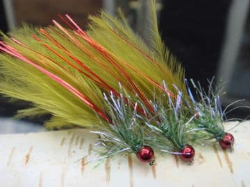 Rockbourne Special Ultimate Long Tailed Red Flash Damsel - SET 0F 5