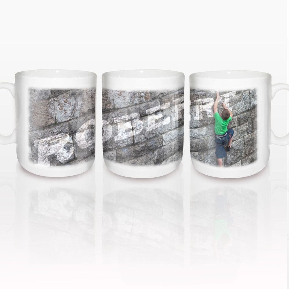 Personalised Climber Mug