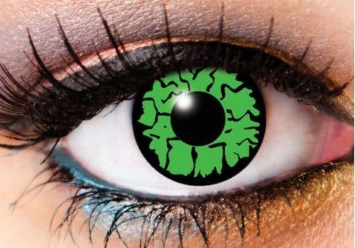 Green Hulk Creature Contacts - 90 Day