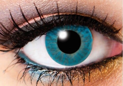 One Tone Blue Contacts - 90 Day