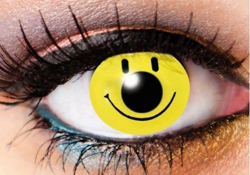 Smiley Face Contacts - 90 Day