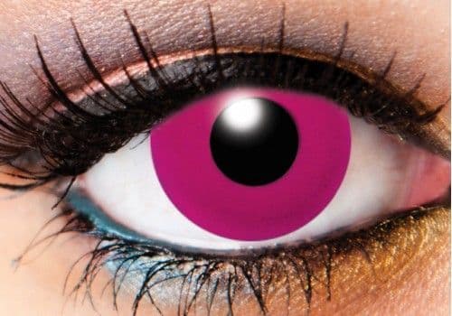 Solid Tone Pink Contacts - 90 Day