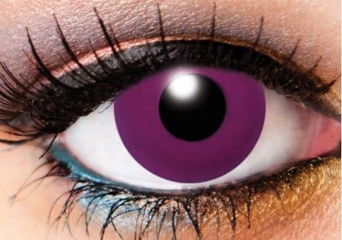Solid Tone Purple Contacts - 90 Day