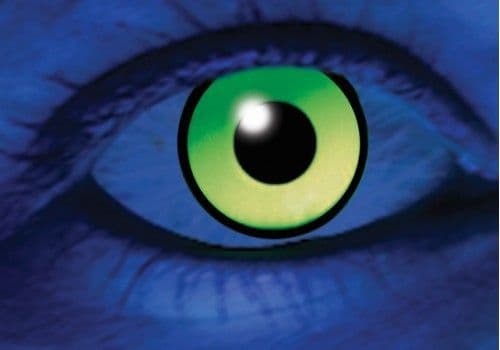 UV Green Contacts - 90 Day