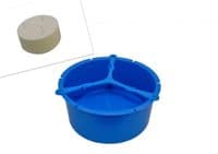 10 Pack Candle Mould 3 Wick Large Round 5.5