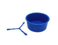 10 Pack Candle Mould 3 Wick Large Round 5.5