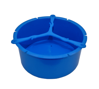 10 Pack Candle Mould 3 Wick Large Round 5.5