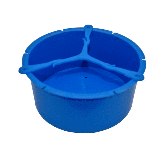 10 Pack Candle Mould 3 Wick Large Round 5.5