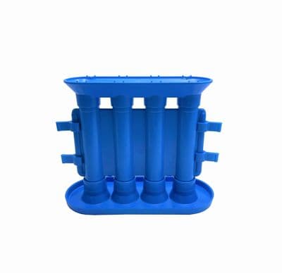 10 Pack Candle Mould , Short Tapered/Small Dinner/Christingle/Advent Makes 4, 4