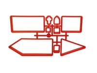10 Pack Gingerbread House Cookie Cutter Set, Tall Canal House. S7877