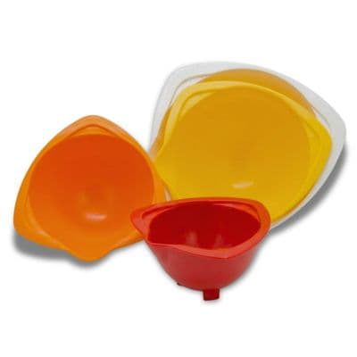10 Pack of Children's Baking Mixing Bowls. Various Sizes.