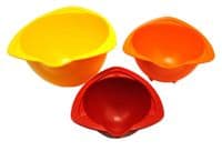 10 Pack of Children's Baking Mixing Bowls. Various Sizes.