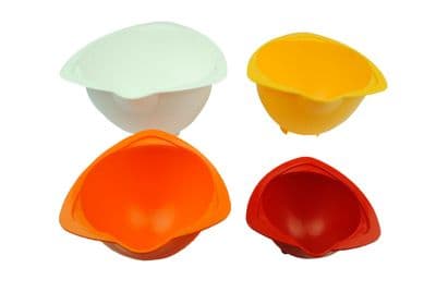 10 Pack of Children's Baking Mixing Bowls. Various Sizes.