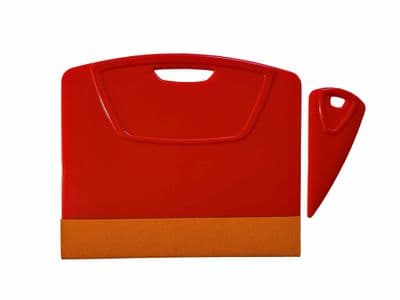 10 Pack Vinyl Smoother / Scraper/ Squeegee /Car Wrapping Tool with Felt Edge, Large. X8199