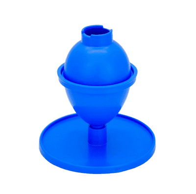 10 Pk Candle Mould Egg/Oval Shaped with Base/Stand. S7643