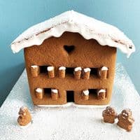 10 pk Gingerbread House Cookie Cutter Set, Swiss Cottage. S7878