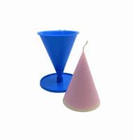 Candle Mould Cone Shape, 10 Pack 4.5