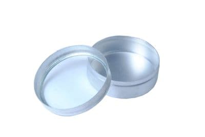 Clear Lid Storage Tins Pack of 6   S7240
