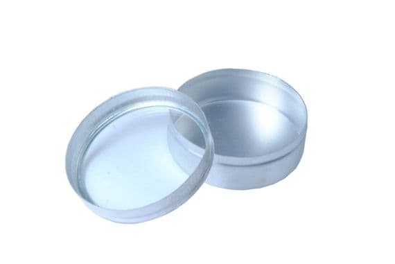 Clear Lid Storage Tins Pack of 6   S7240