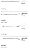 Dental Probes/Scribers S7120 _ S7126