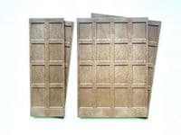 Dolls House Wall Panels 10  Pack  Full Height Shaker Style Choice of Colour/Size 1/12th Scale. A1016