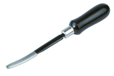 Engineers Half Round Curved End Scraper.   M0122