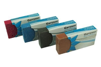 Garryflex Garryson Blocks, Set x 4, 36, 60, 120, 240 Grit Flexible Abrasive Cleaner. M0294