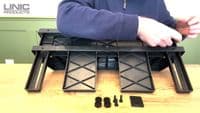 Mammoth Mitre Box,  Adjustable Sides, Single. MB6010B
