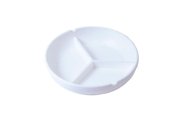 Pack of 10 Paint Pallets with 3 Divisions.   X1023